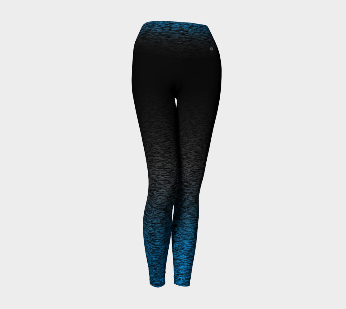 Random Ombre Black Turquoise preview #1