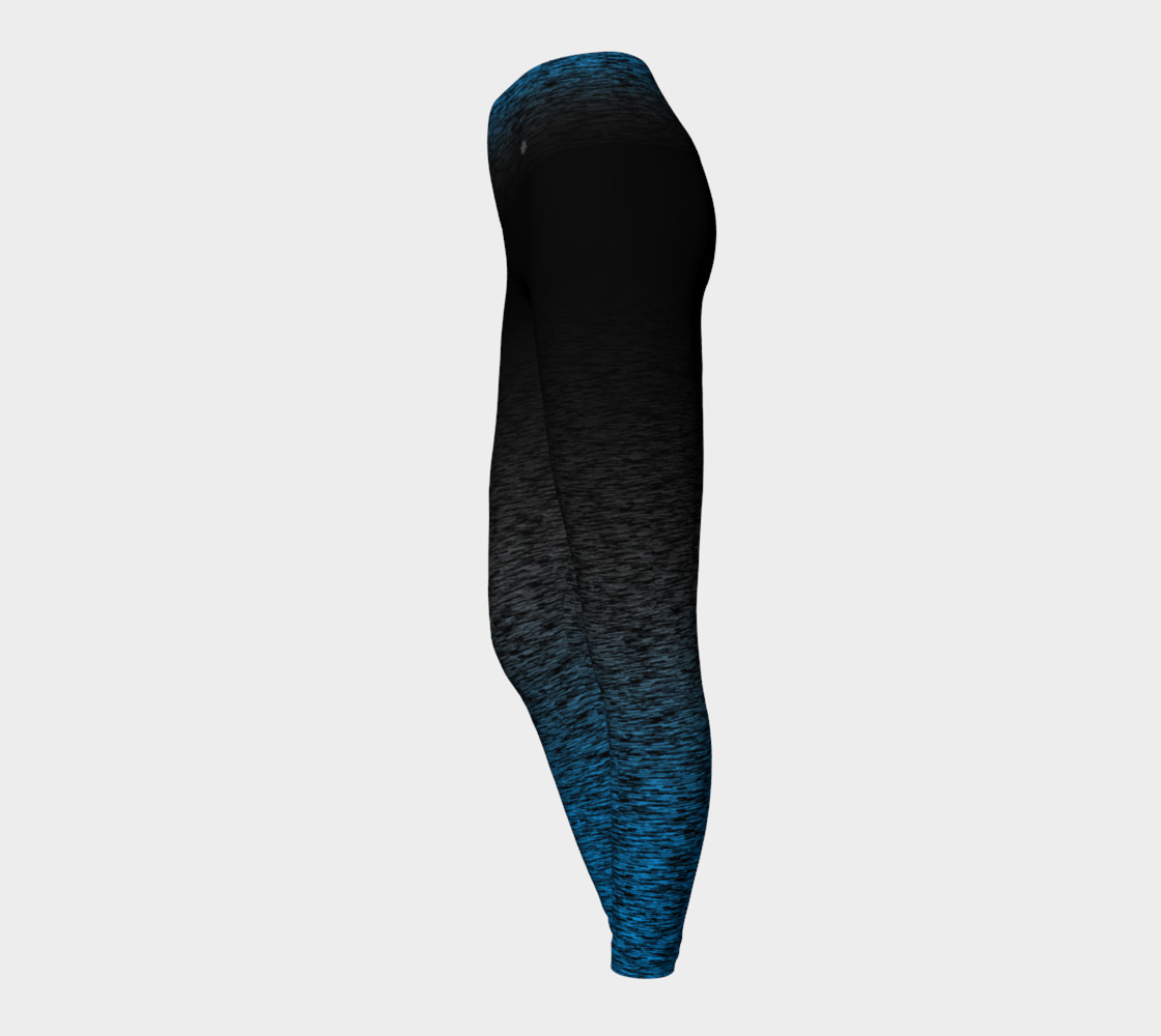 Random Ombre Black Turquoise preview #3