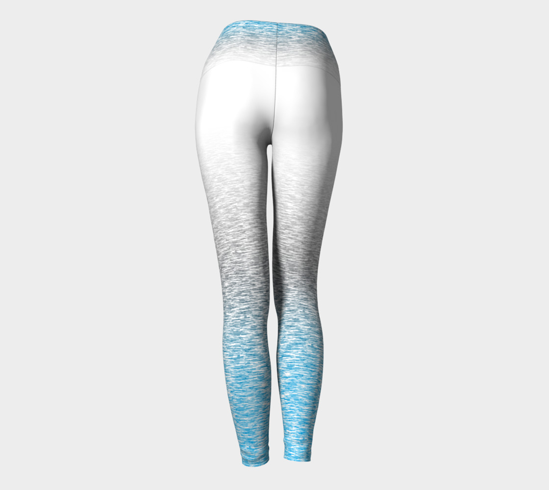 Random Ombre White Turquoise preview #4