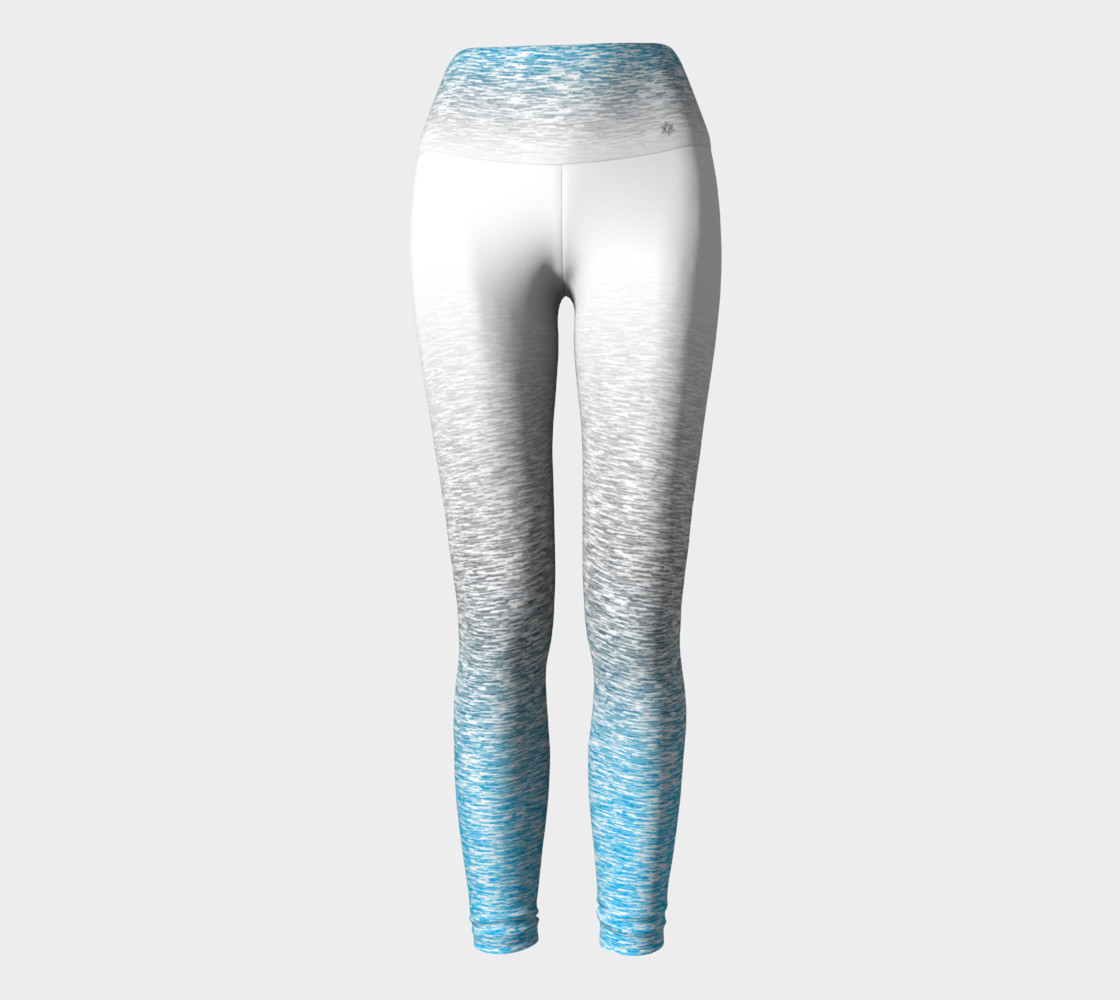 Random Ombre White Turquoise preview #2