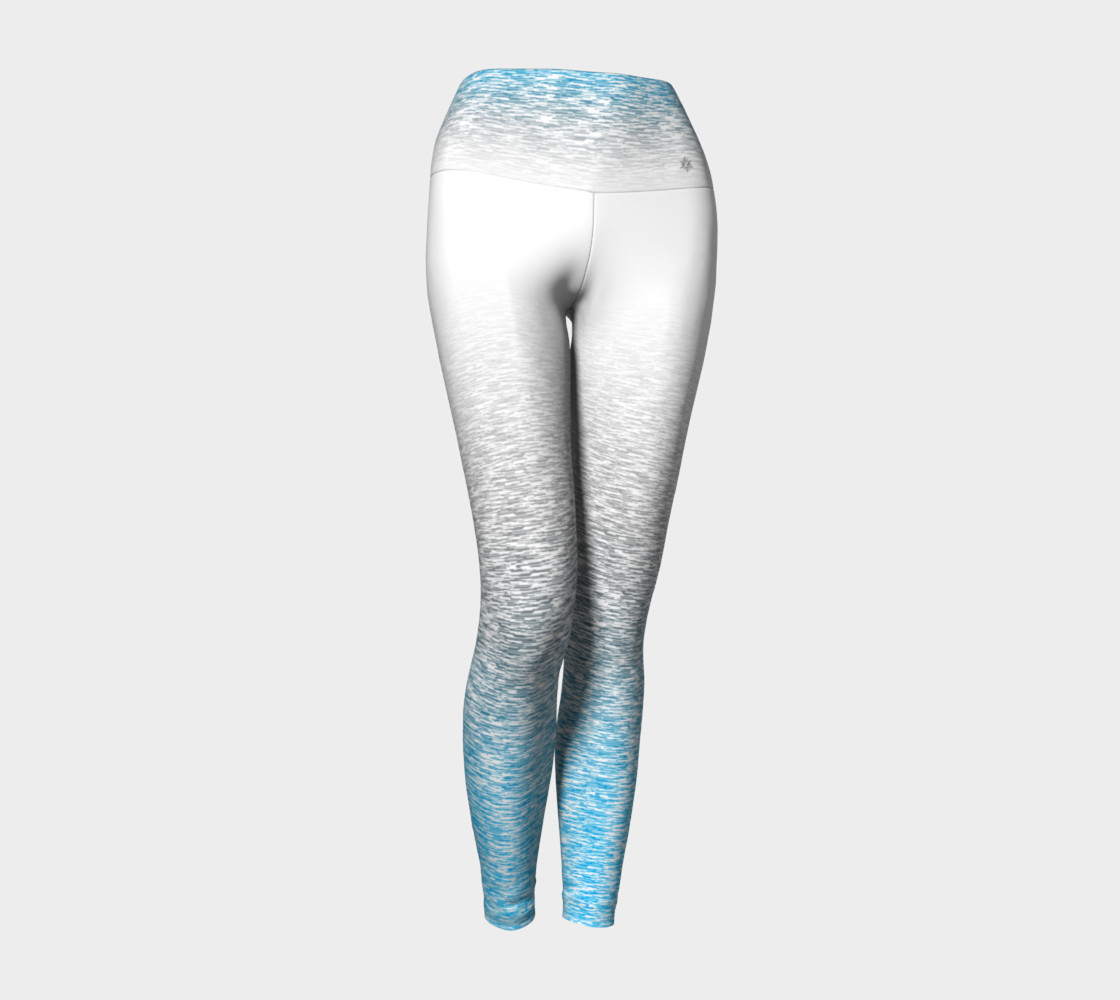 Random Ombre White Turquoise preview #1