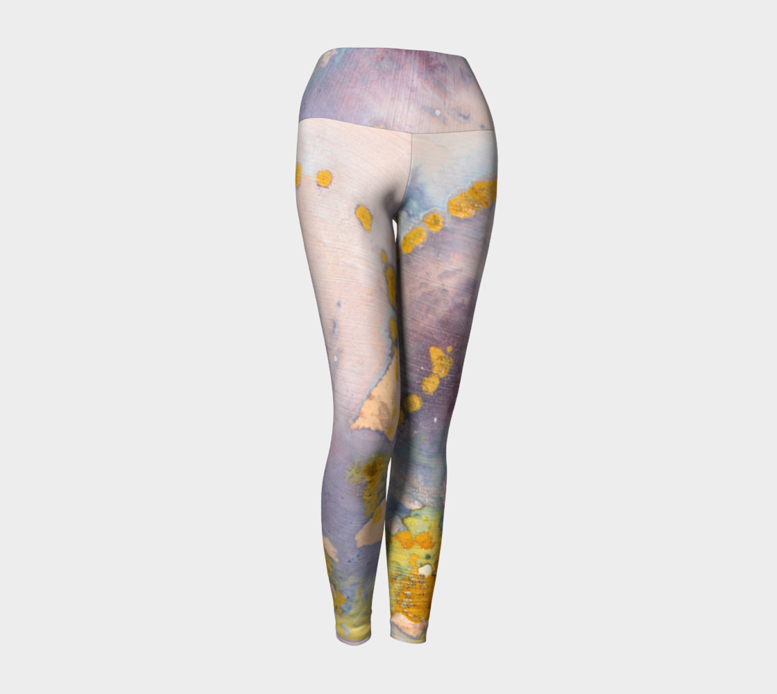 watercolor leggings preview #1