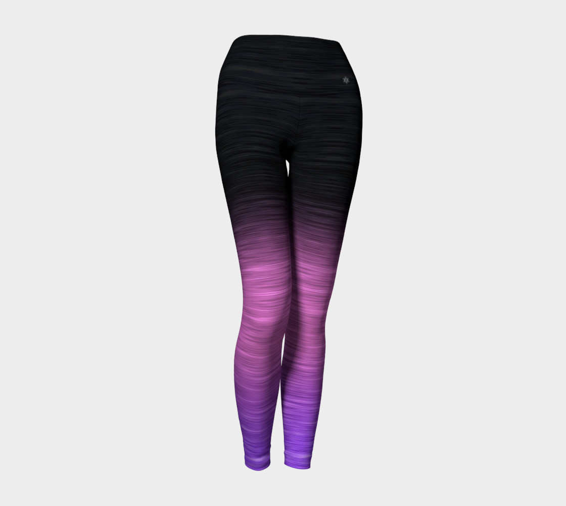 Rainbow Ombre Black Pink Lavender preview #1