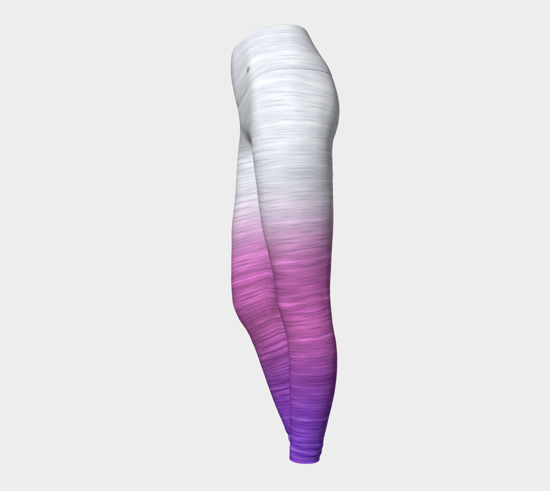 Rainbow Ombre White Pink Lavender preview #3