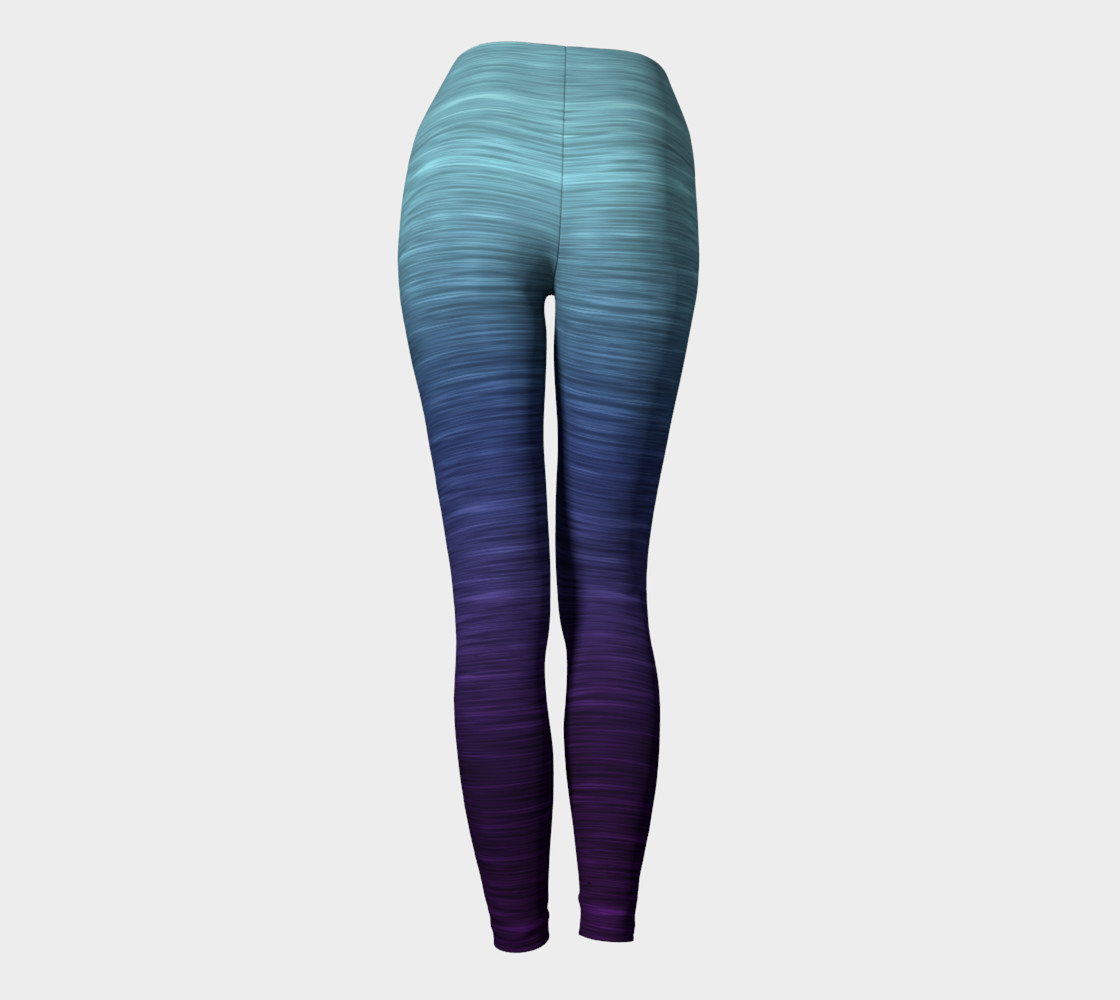 Rainbow Ombre Turquoise Lavender preview #4
