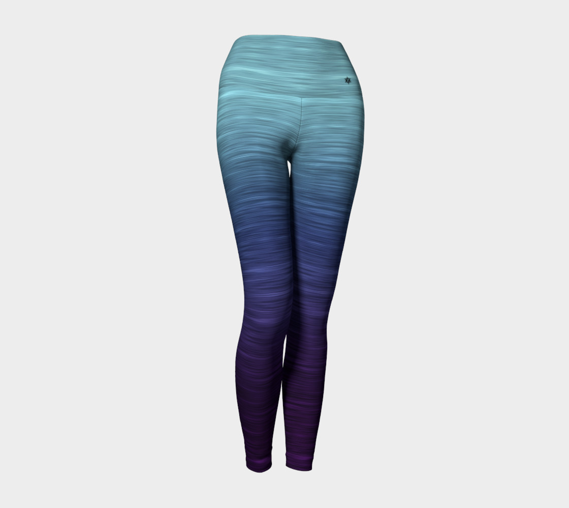 Rainbow Ombre Turquoise Lavender preview #1