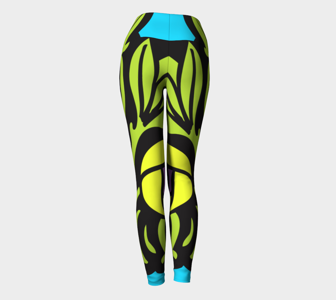 Bold and Beautiful Yoga Leggings preview #4