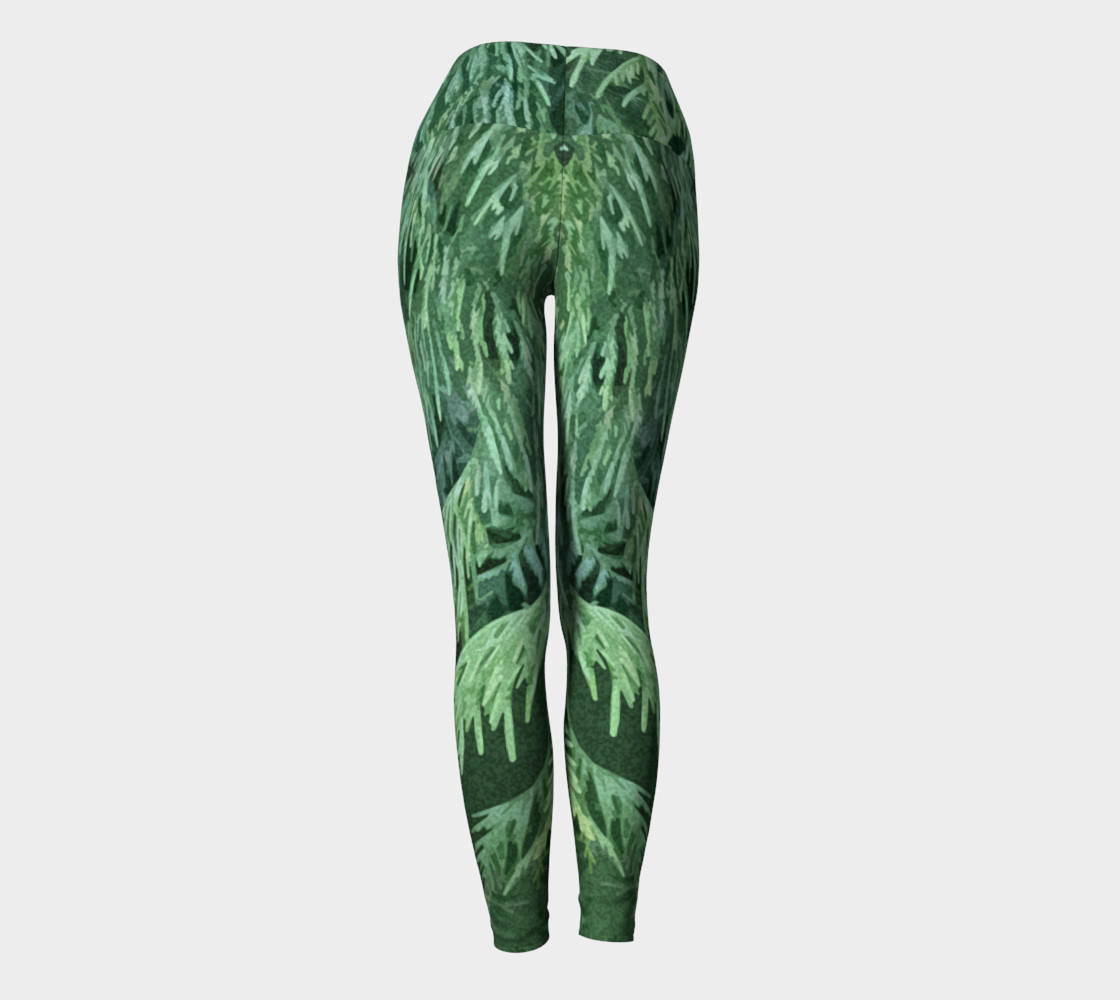 Rainforest Yoga Leggings preview #4