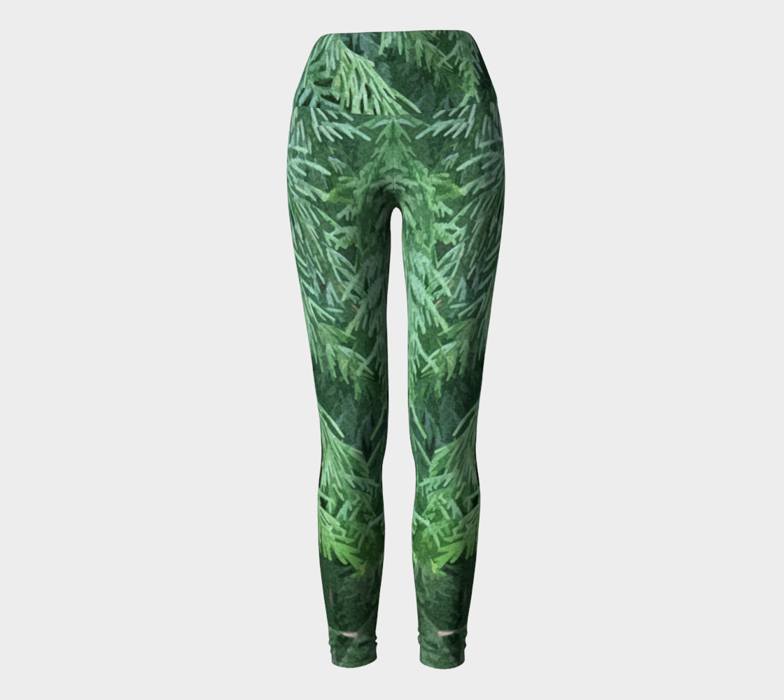 Rainforest Yoga Leggings preview #2