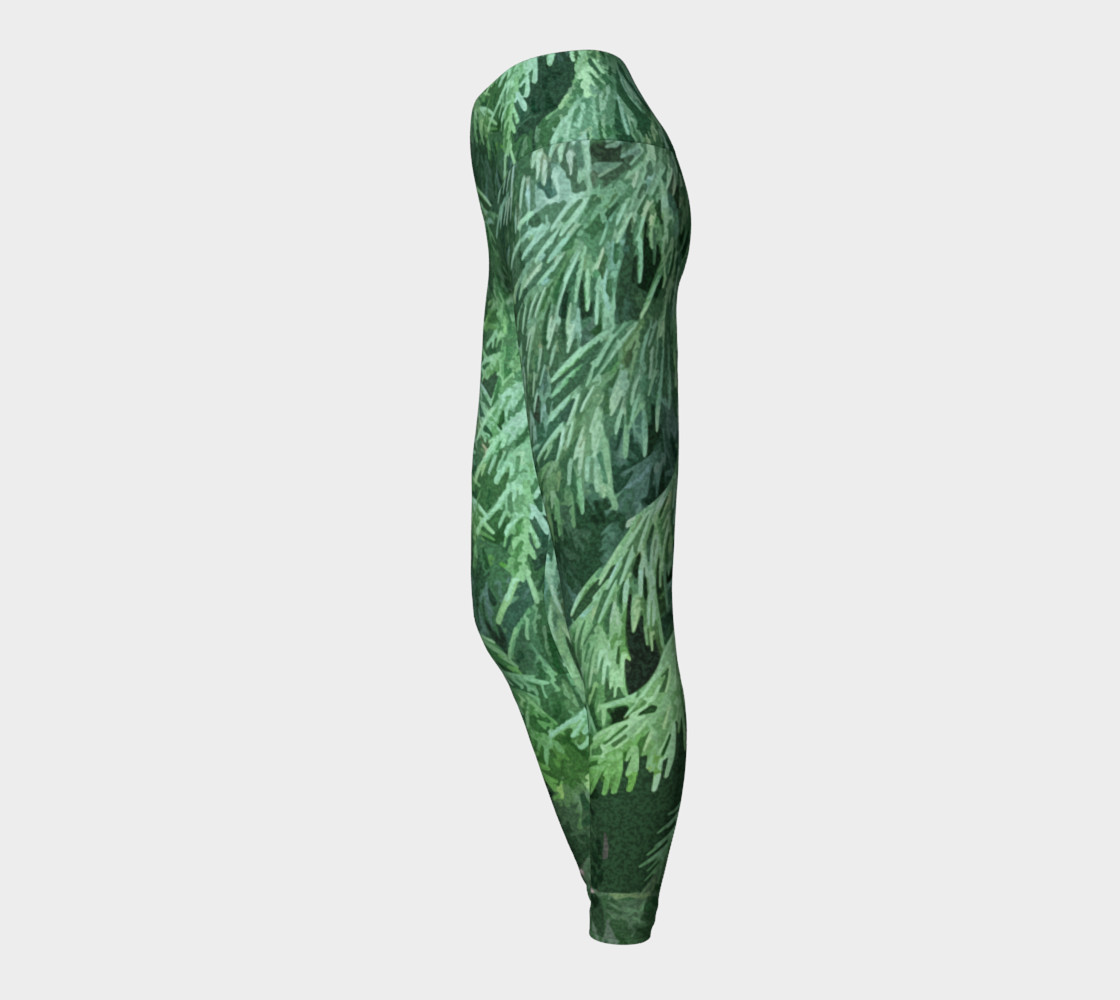 Rainforest Yoga Leggings preview #3