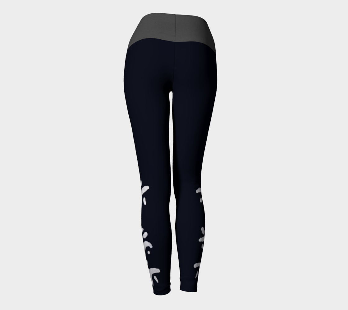 Black yogas with grey band preview #4