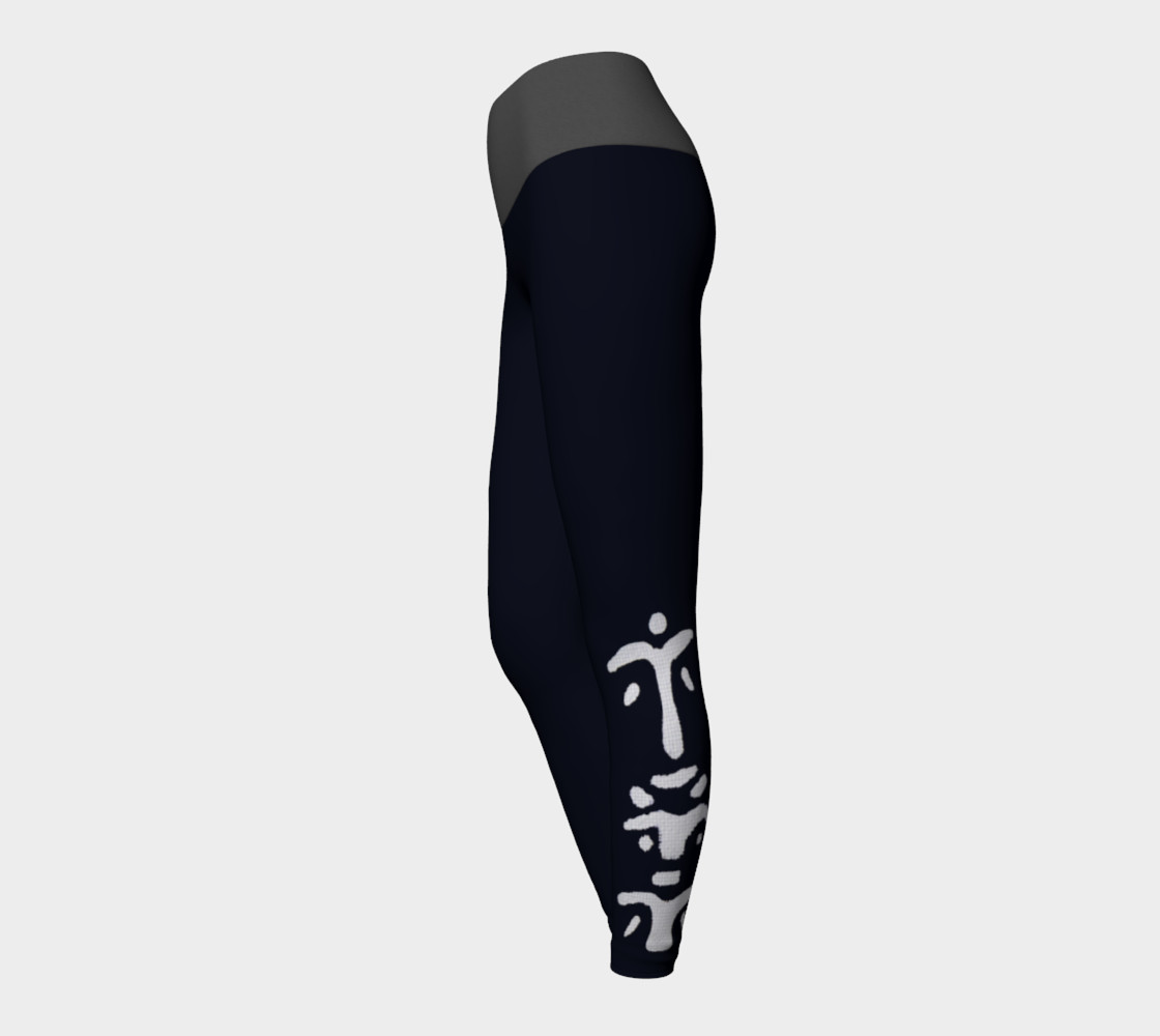 Black yogas with grey band preview #3