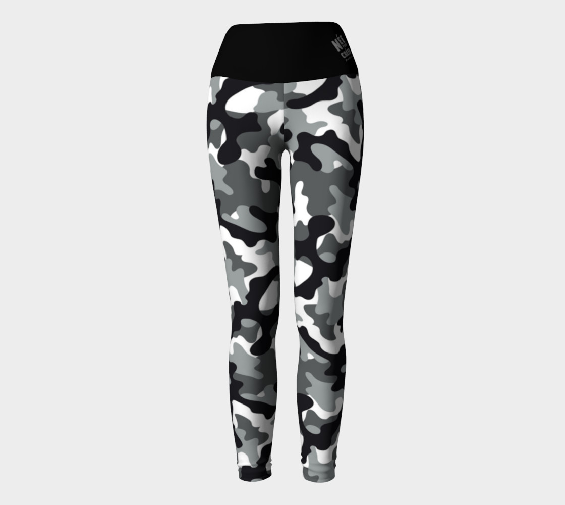 Camoufflage - Noir et Gris (bande taille noire) preview #2