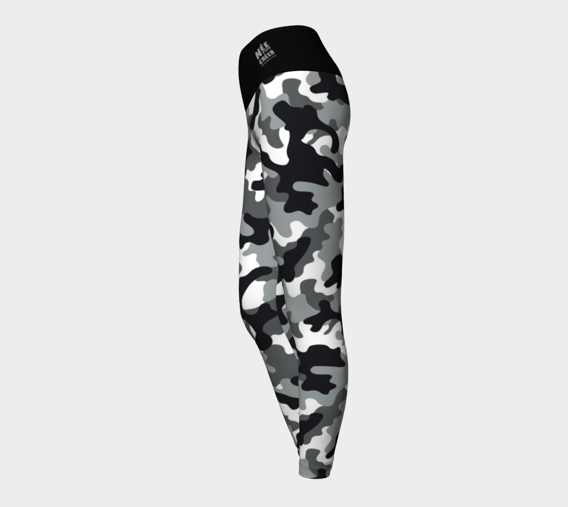 Camoufflage - Noir et Gris (bande taille noire) preview #3