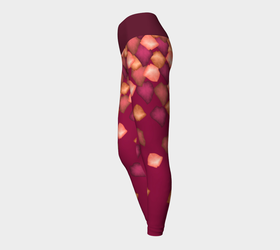 Aperçu de Falling Leaves Yoga Leggings #3