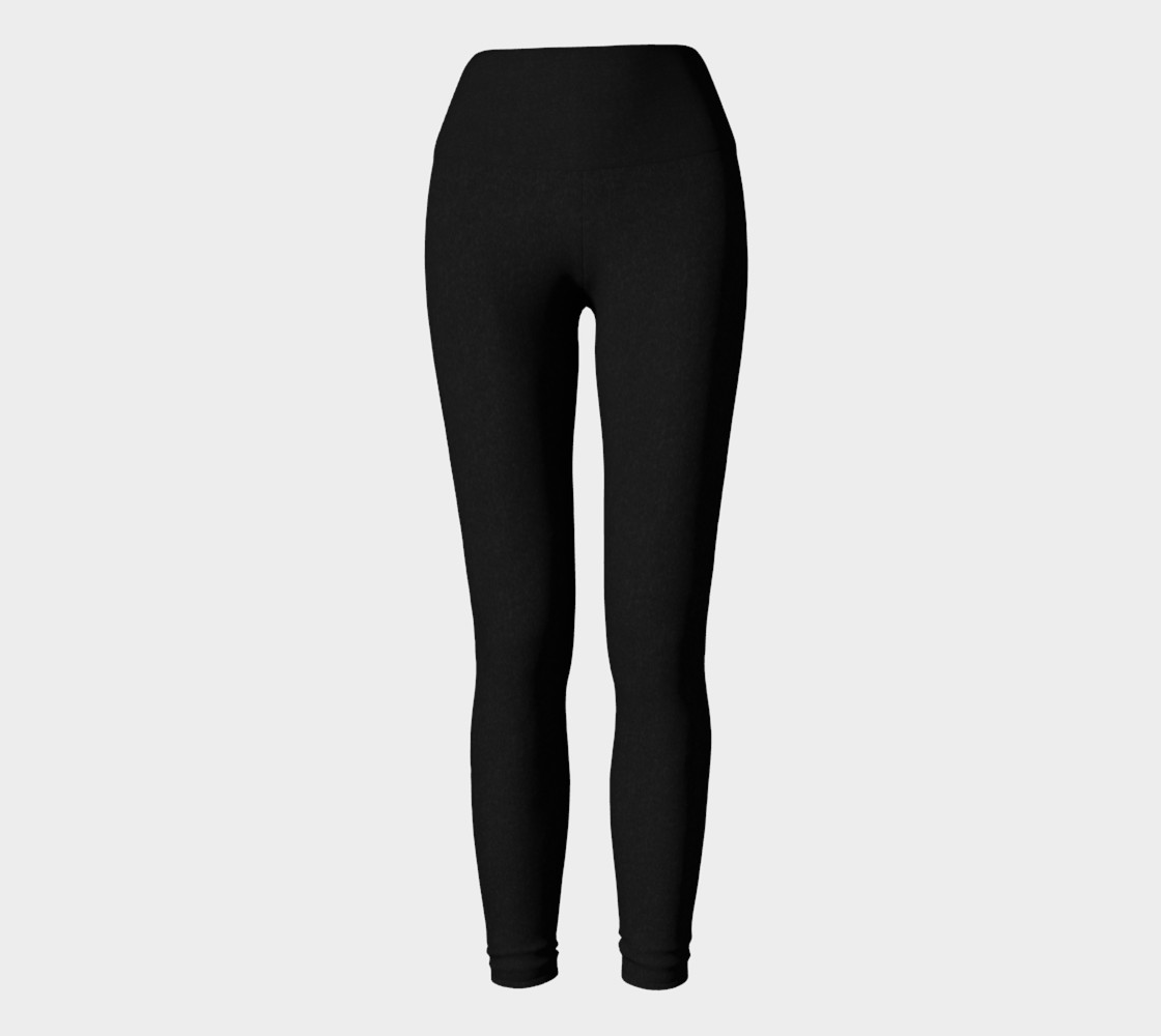 Charcoal | Yoga Leggings preview #2