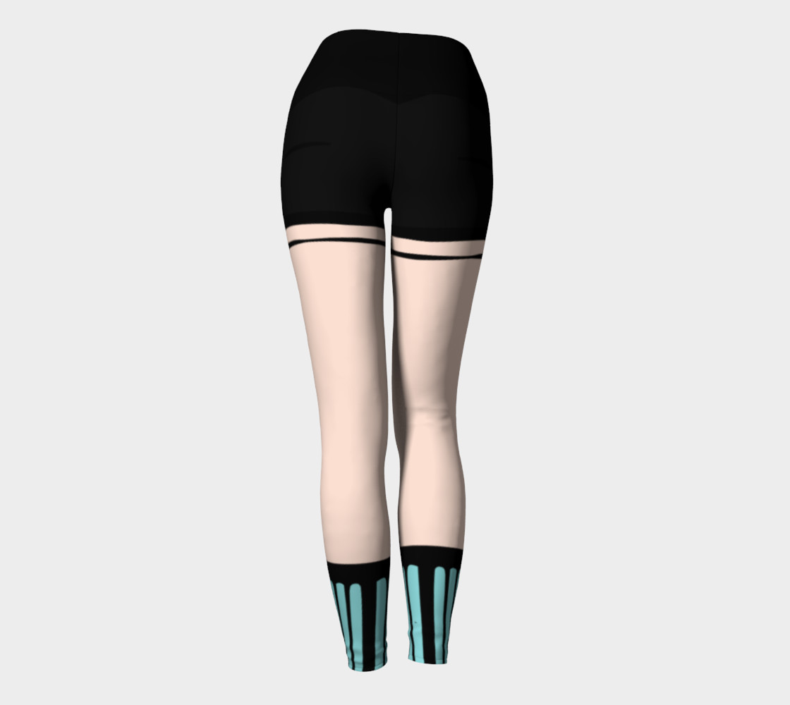 mini skirt leggings