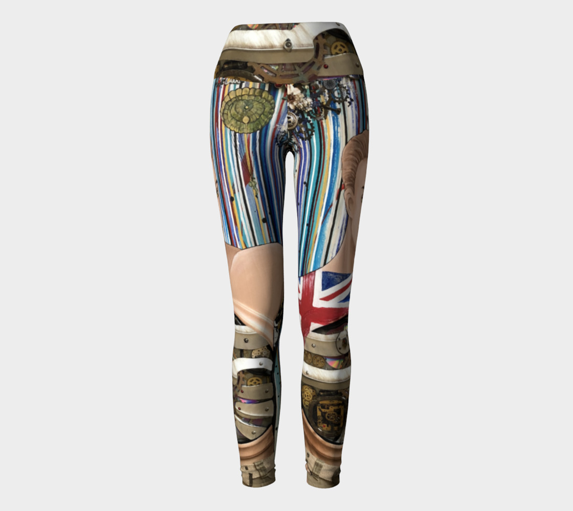 Automaton Paratrooper Yoga Leggings preview #2