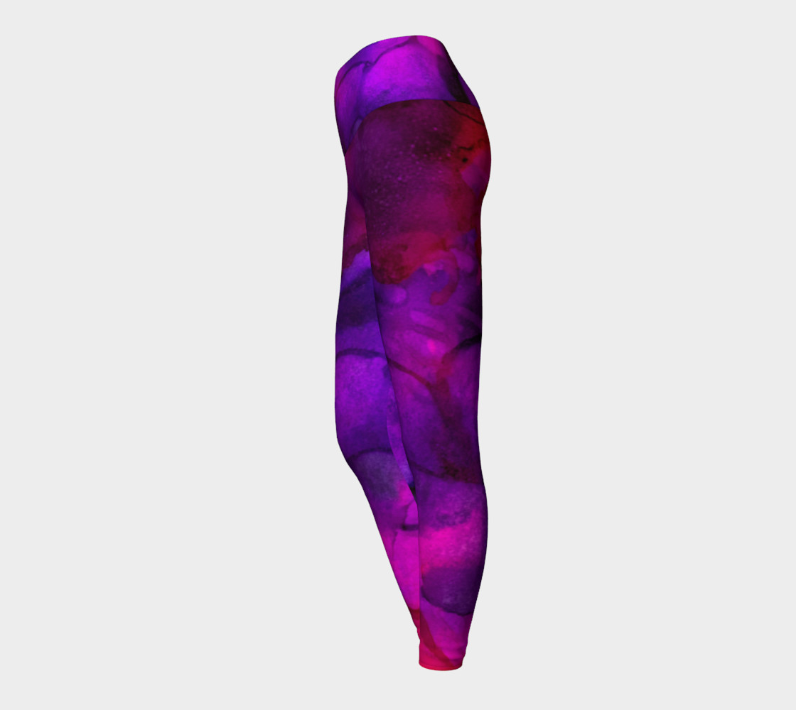 Purple Passion Alcohol Ink Art preview #3