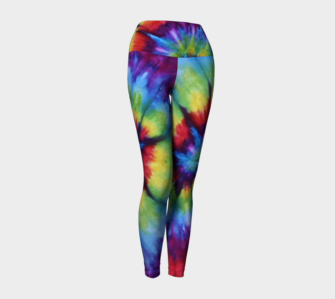 Rainbow Yoga Leggings preview #1