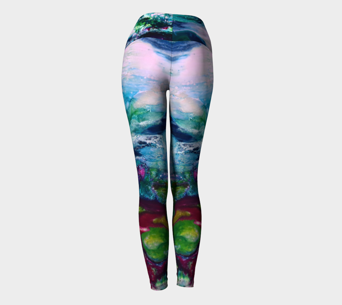Aperçu de Cosmic water Yoga leggings #4