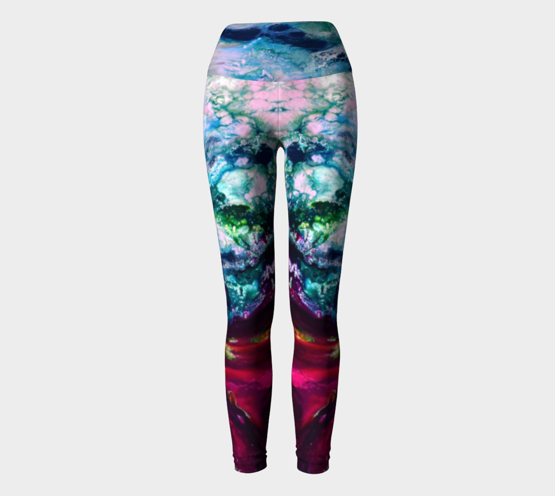 Aperçu de Cosmic water Yoga leggings #2