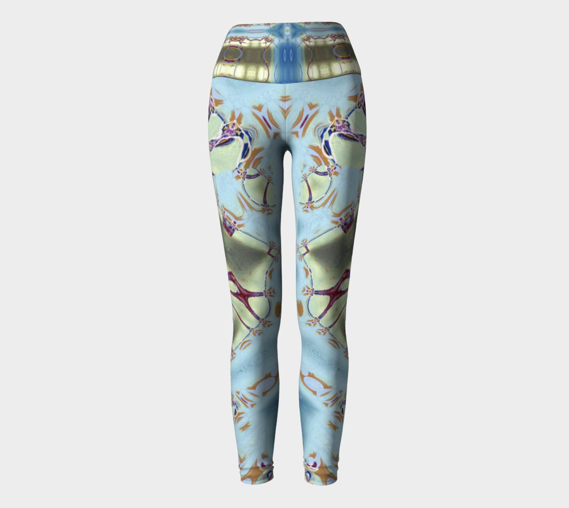 Aperçu de Glitter Queen Royal-Waistband Leggings #2