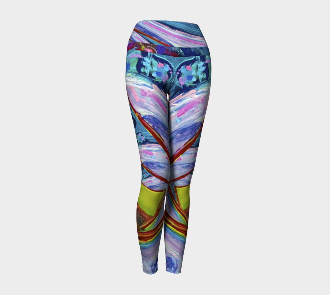 Infinity Invitation Abstract Leggings preview #1
