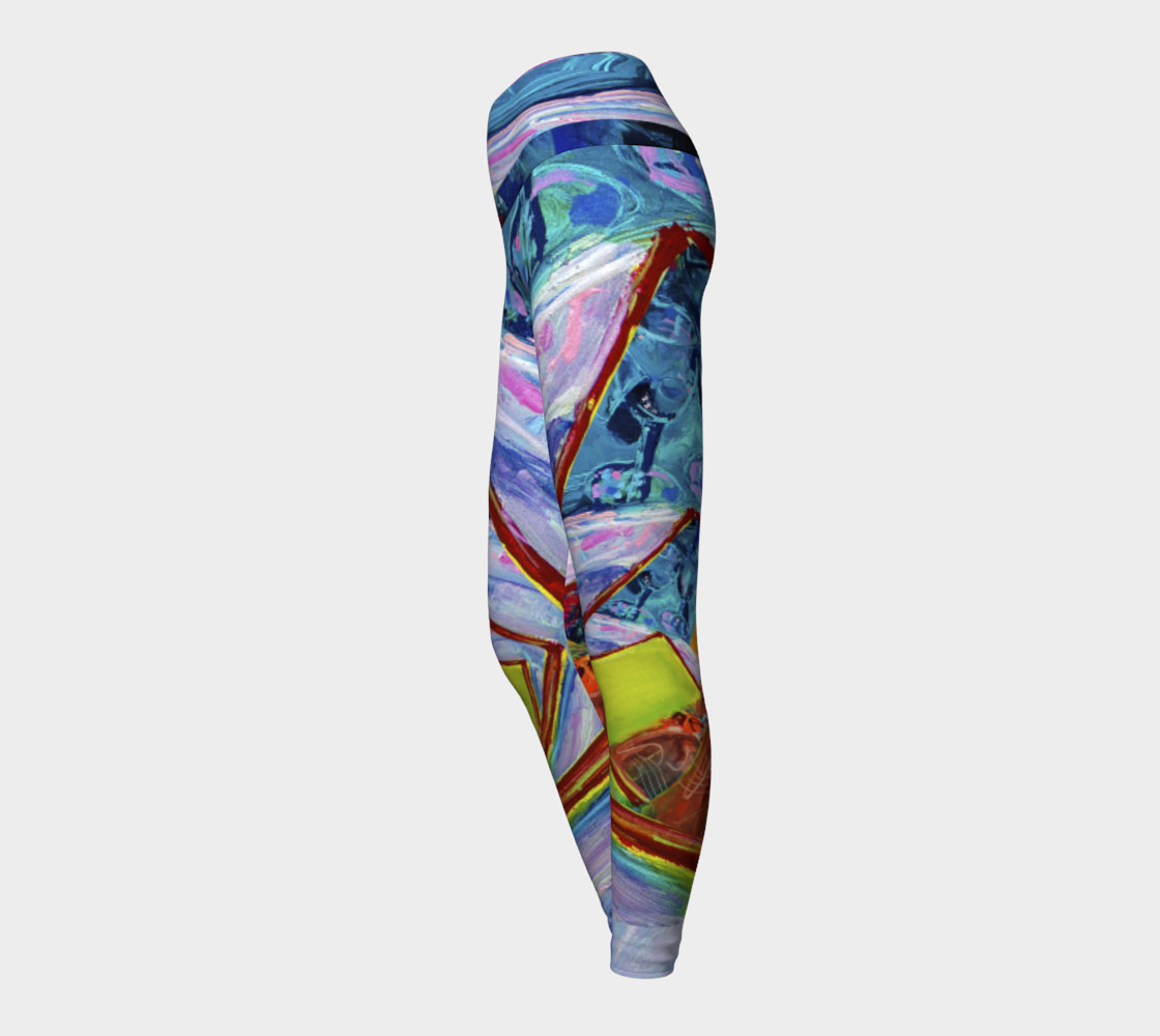 Infinity Invitation Abstract Leggings preview #3