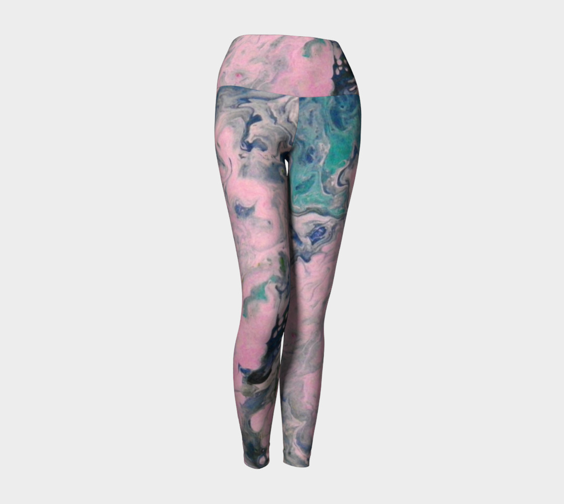 Aperçu de Blushing Pegasus Yoga Leggings #1