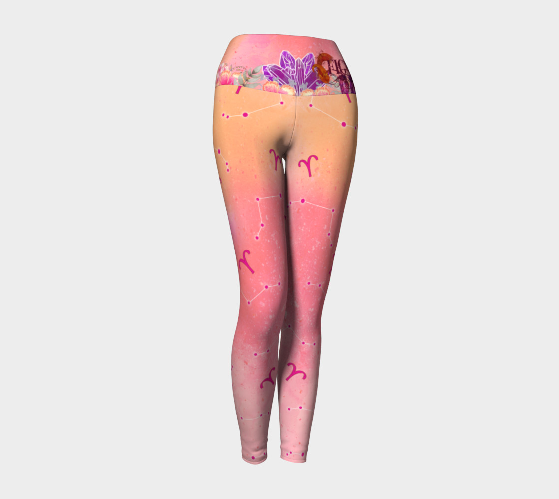 Zodiac Yoga Leggings: Aries preview #1