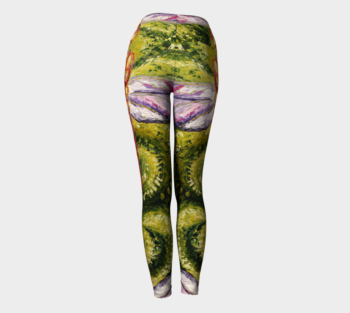 green dragon yoga pant preview #4