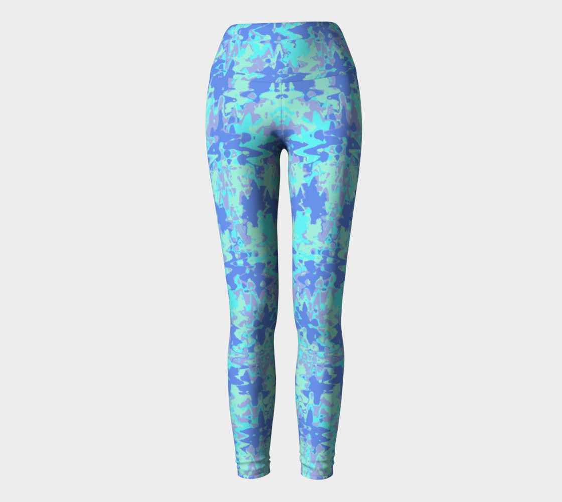 Wavy blue pattern preview #2