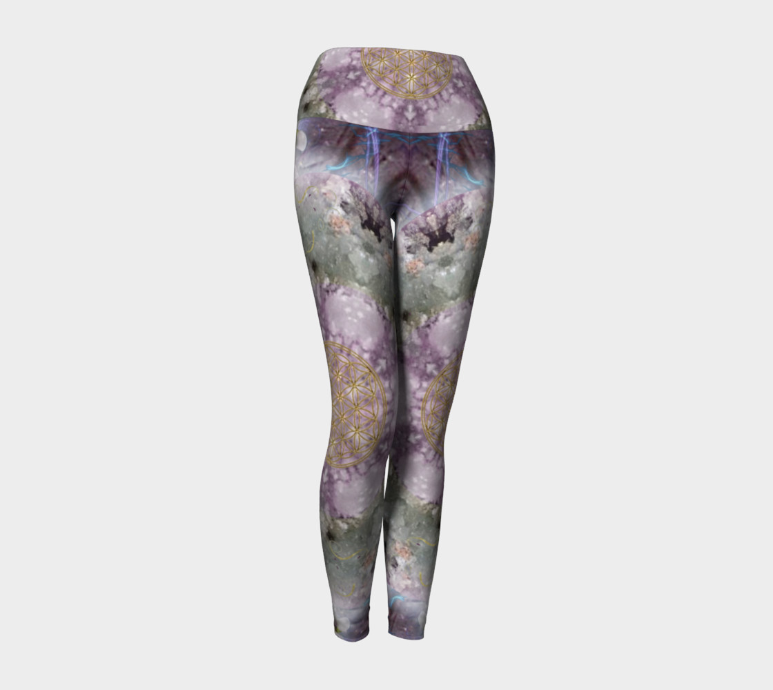 Divine Love Yoga Leggings preview #1