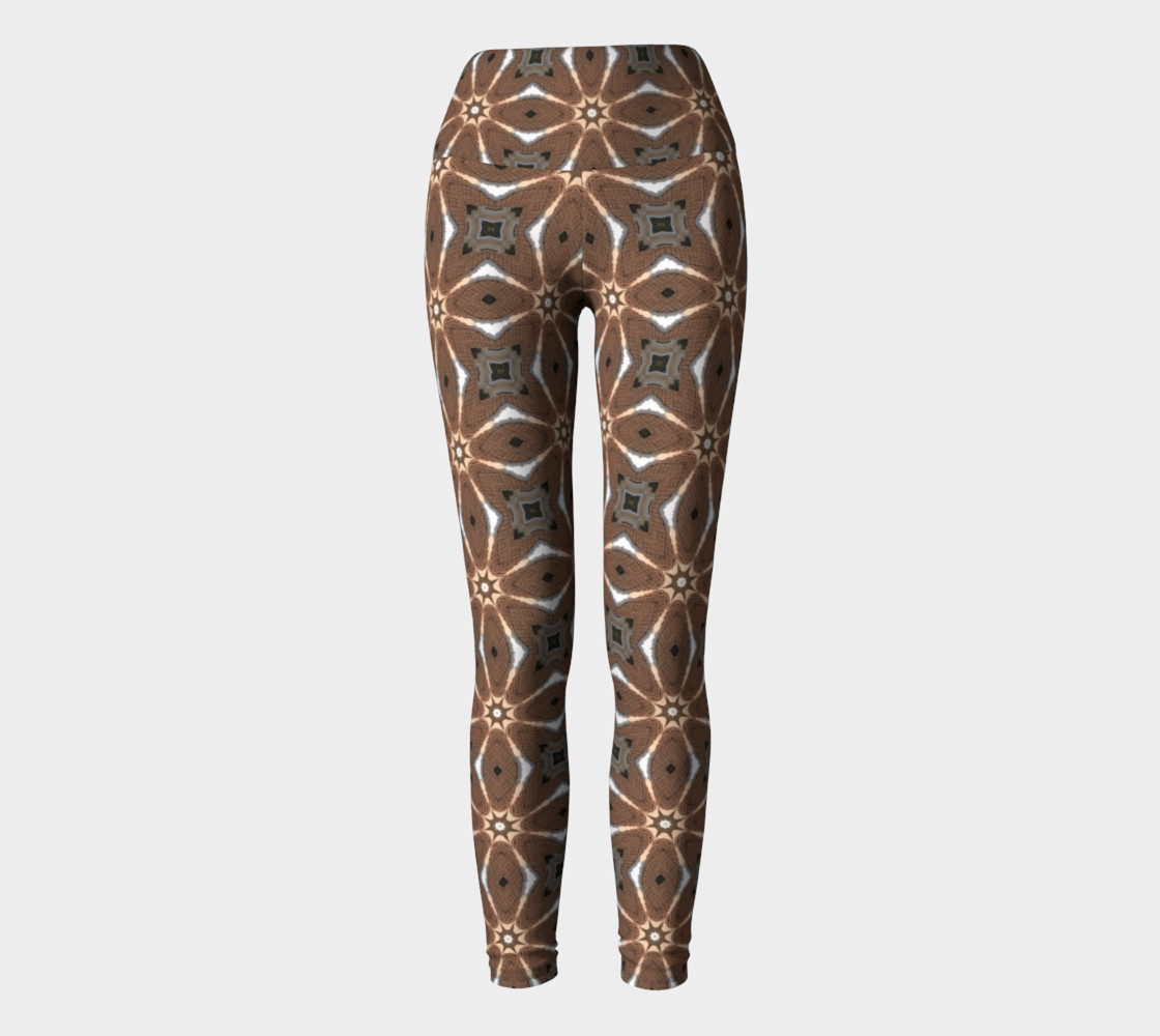 Earthy Goodness Yoga Leggings preview #2