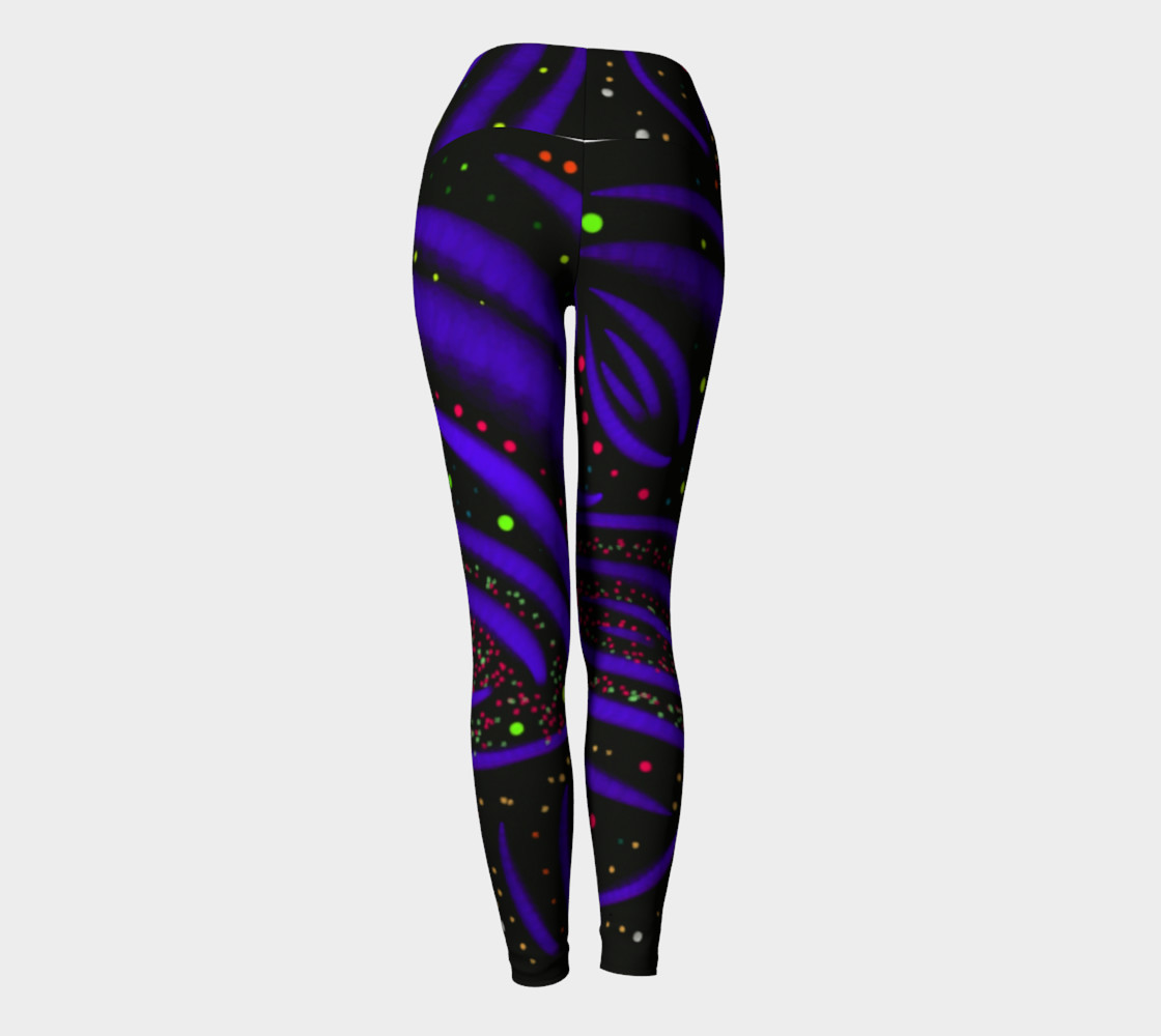 Fireworks Yoga Leggings preview #4