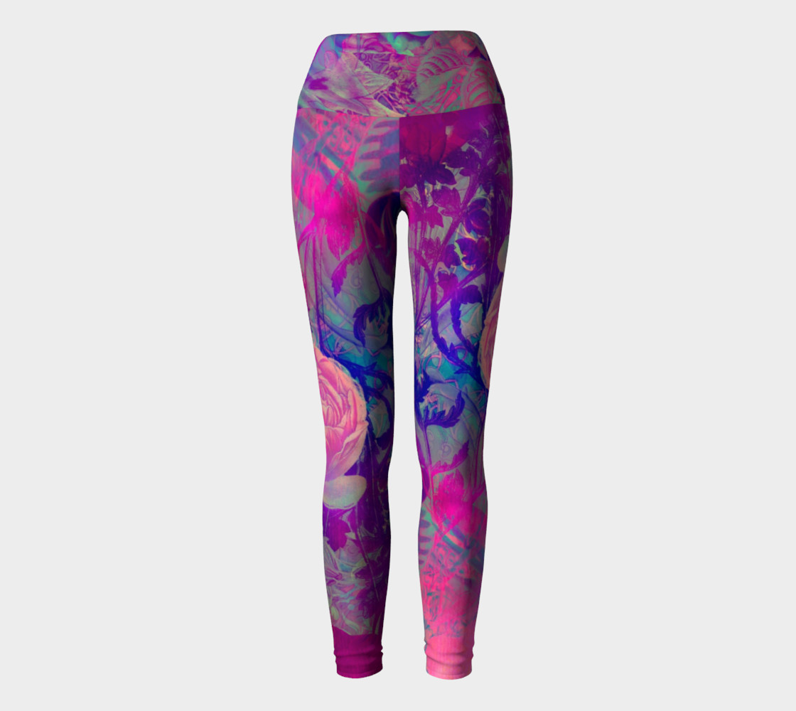 purple floral preview #2