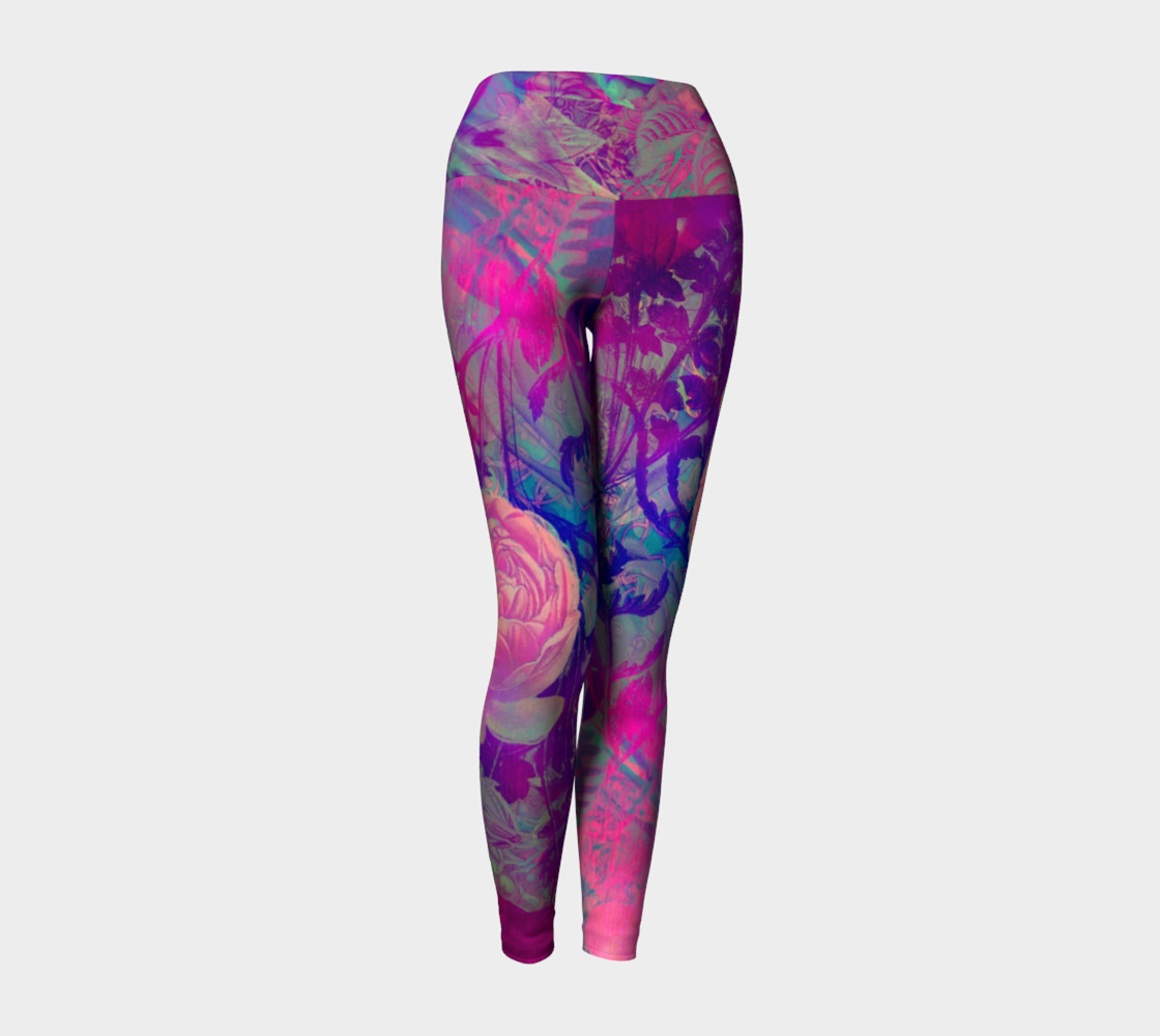 purple floral preview #1