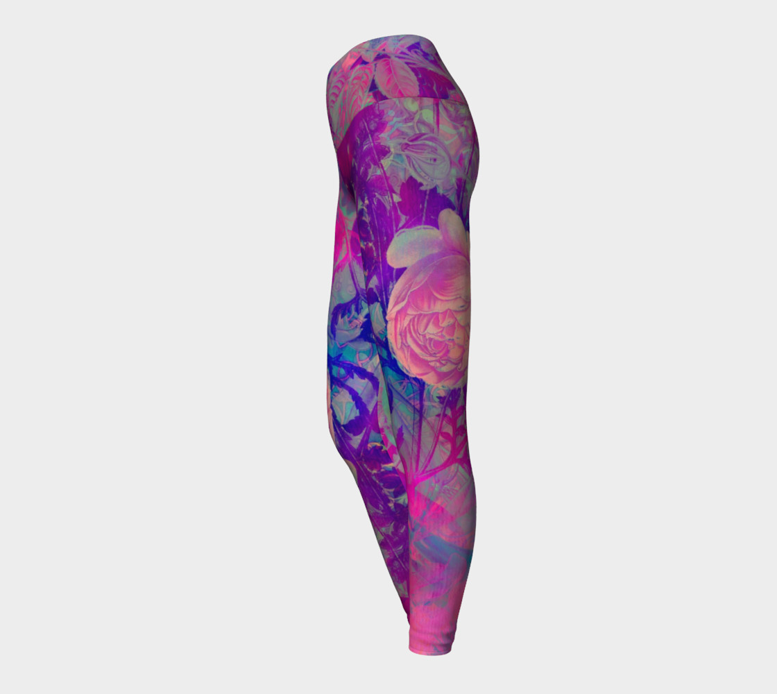 purple floral preview #3