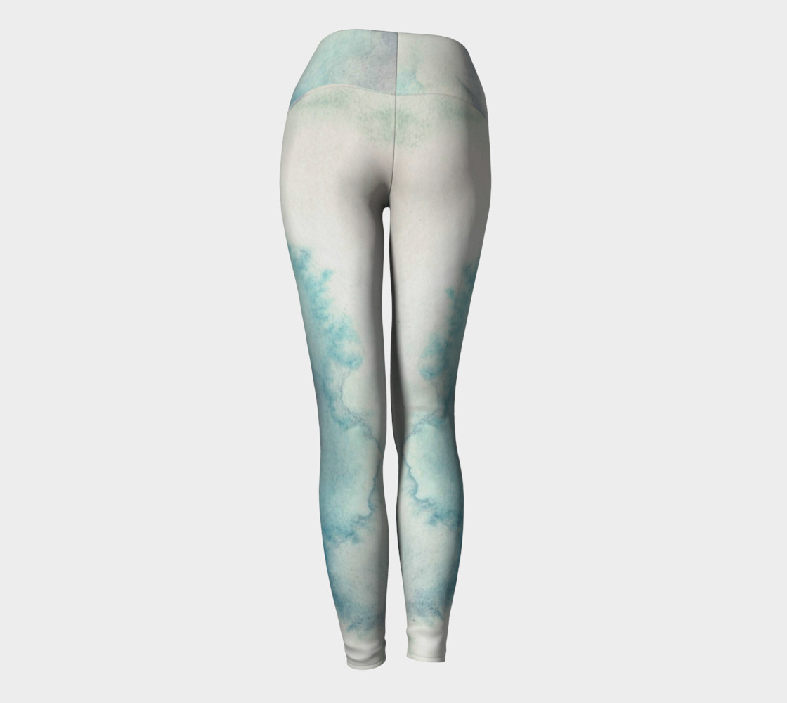 Tidal Pool Yoga Leggings preview #4