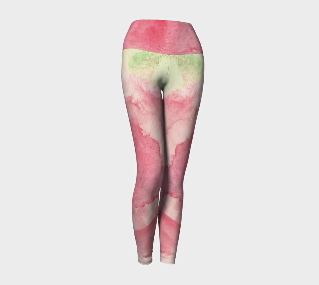 Rose Blush Yoga Leggings preview #1
