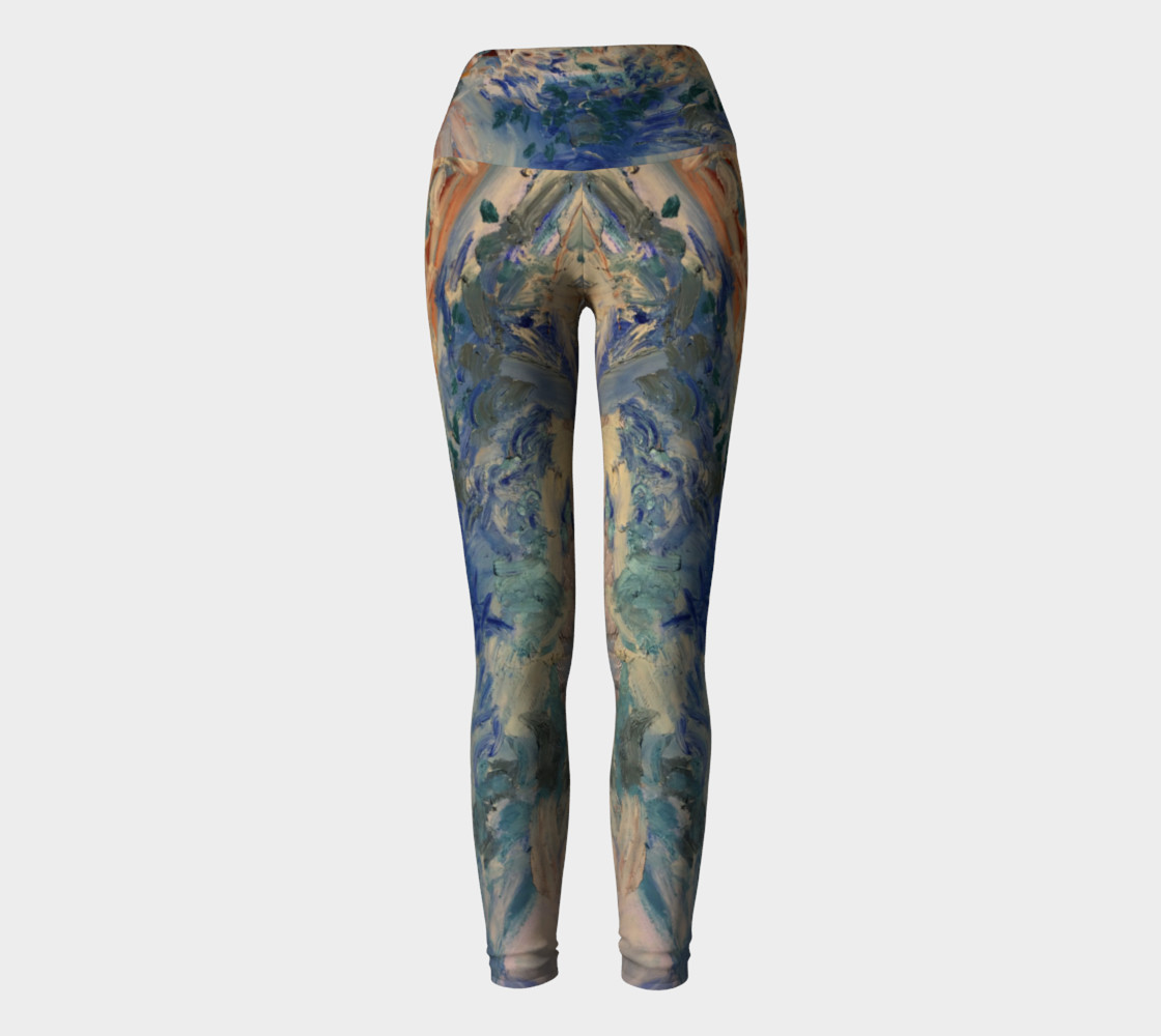 ocean tides yoga pants preview #2