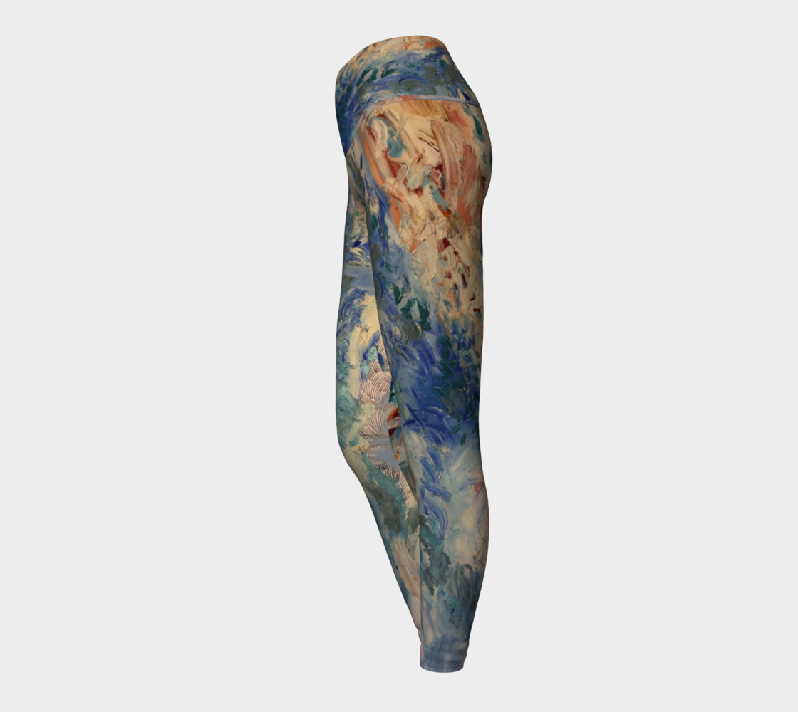 ocean tides yoga pants preview #3