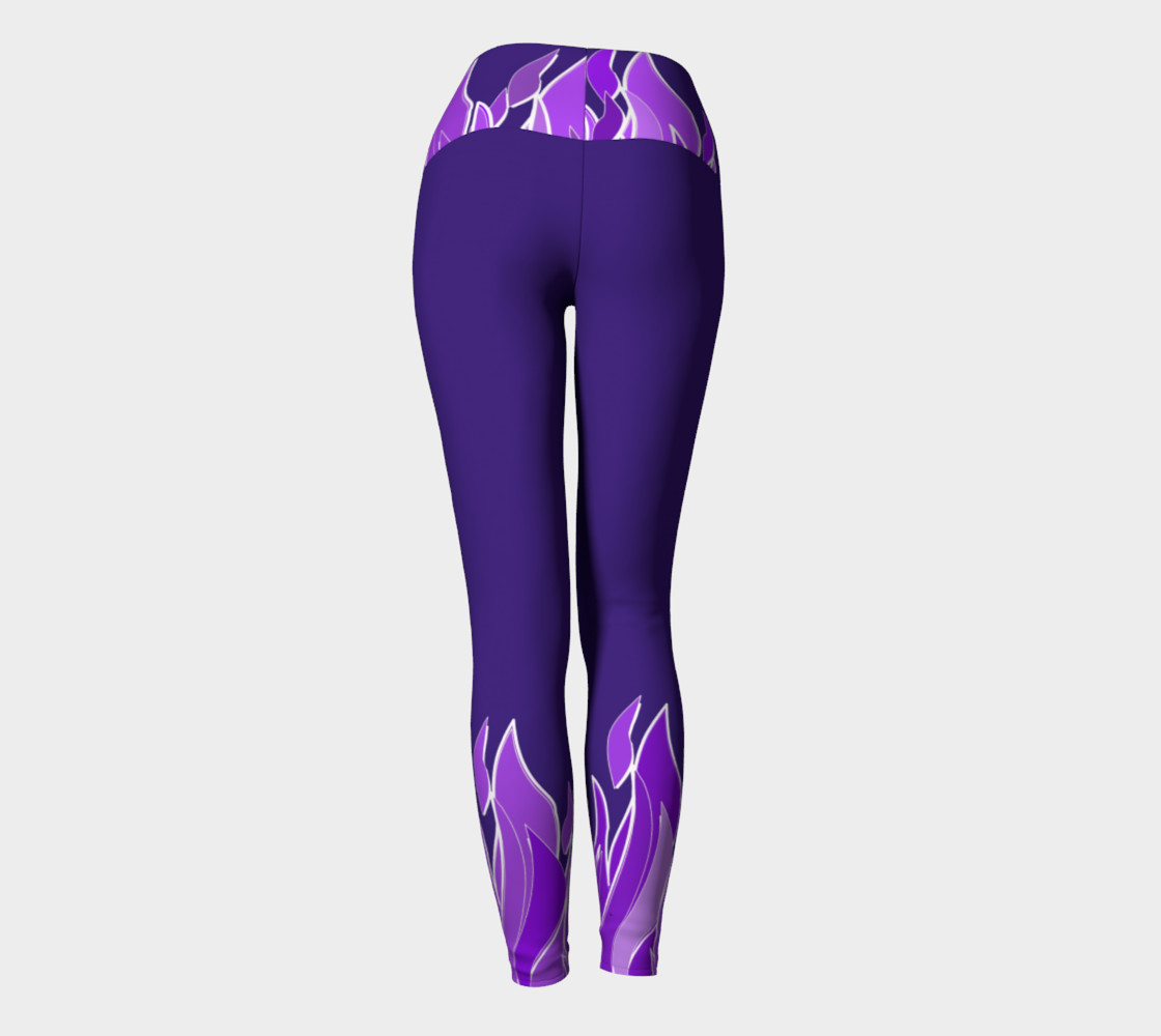 Violet Flame Yoga Pants preview #4