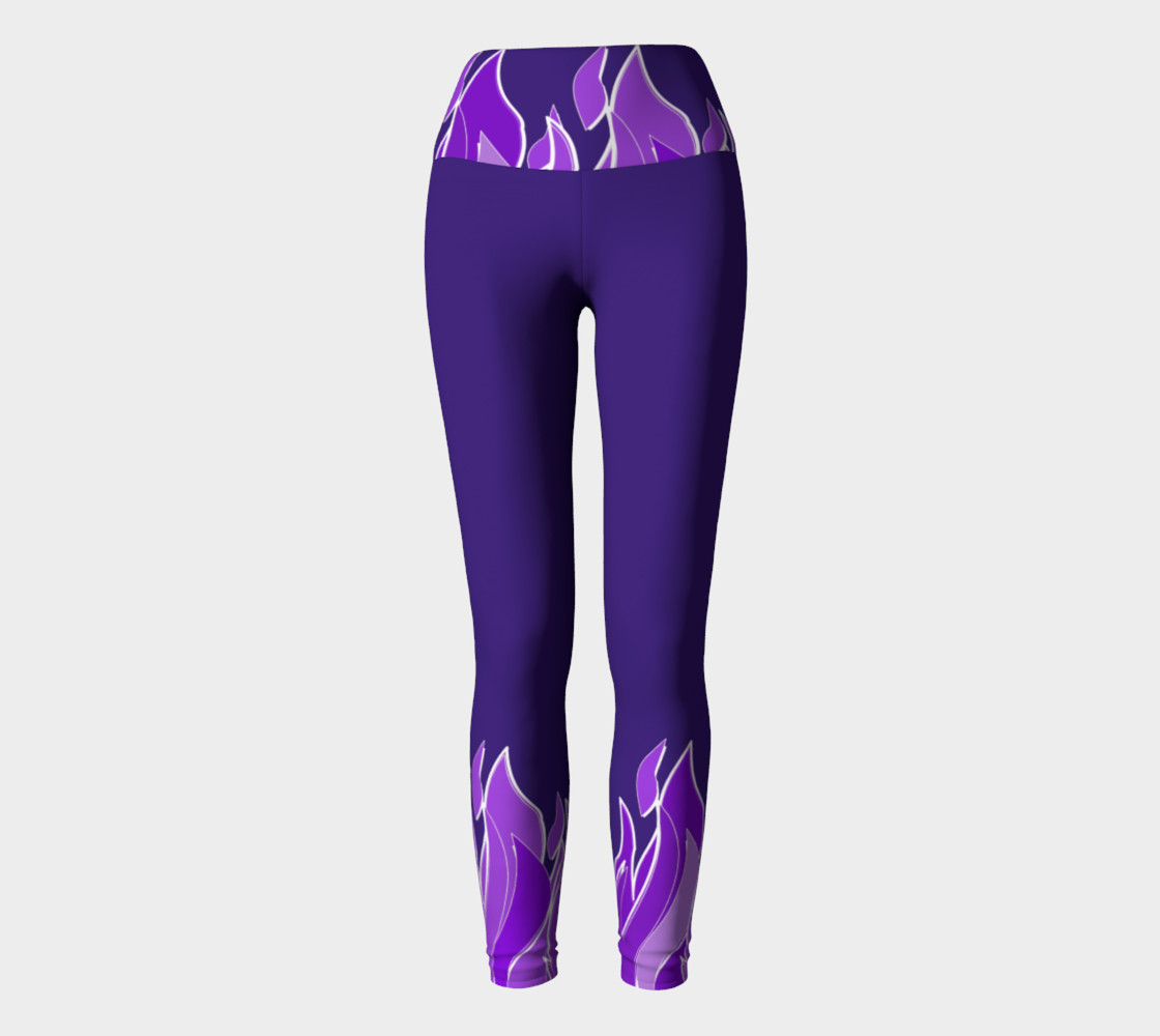 Violet Flame Yoga Pants preview #2
