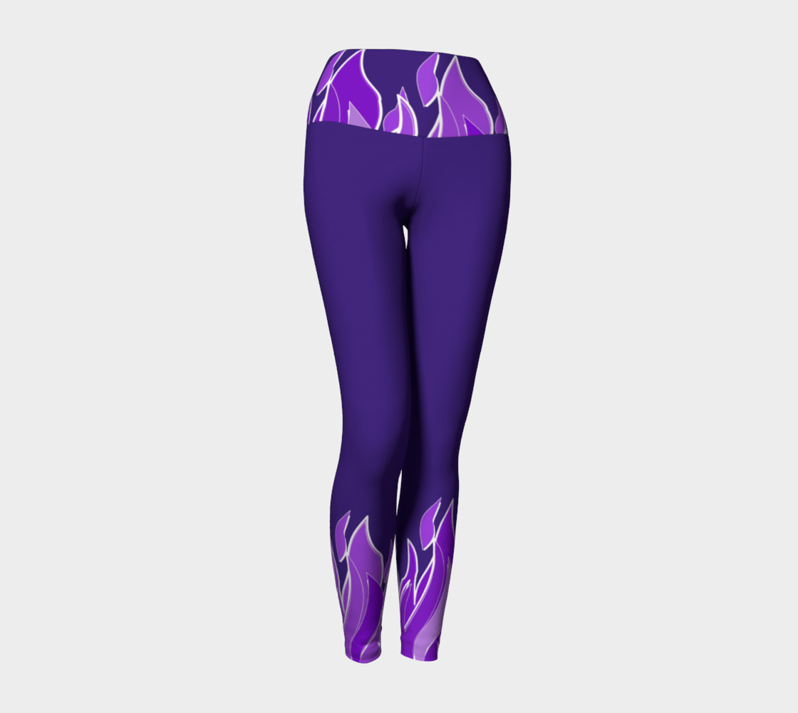 Violet Flame Yoga Pants preview #1