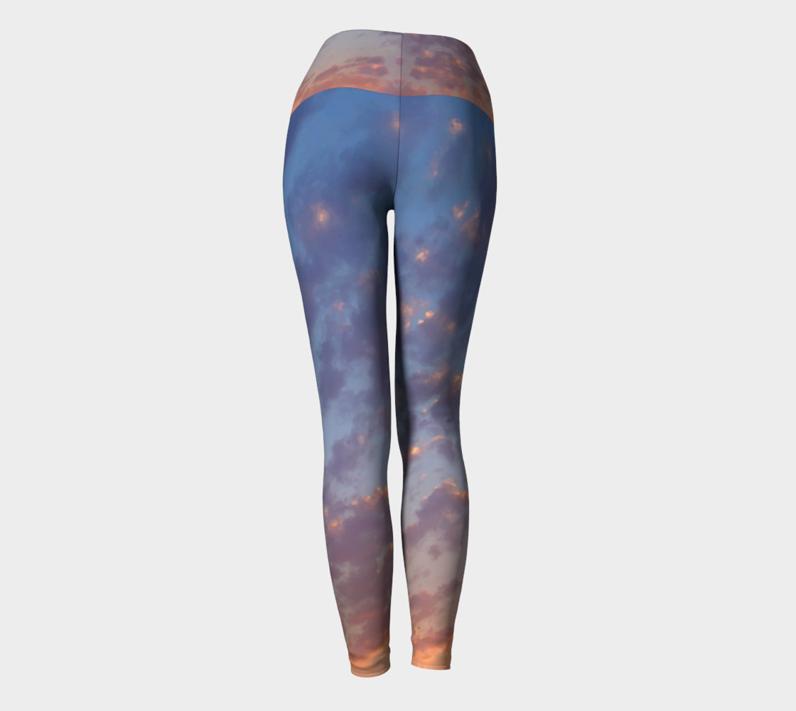 Endless Sky Yoga Leggings preview #4