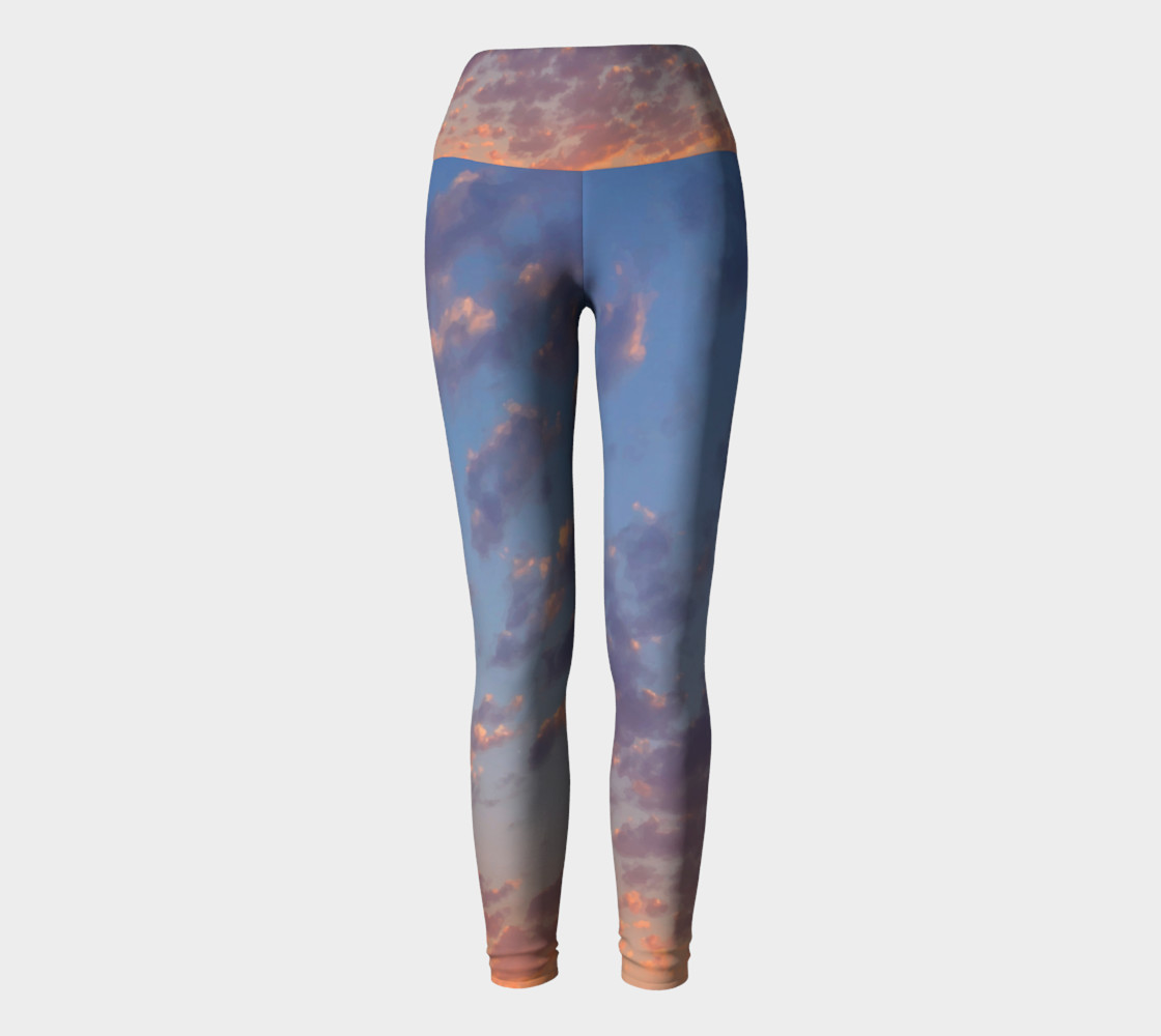 Endless Sky Yoga Leggings preview #2