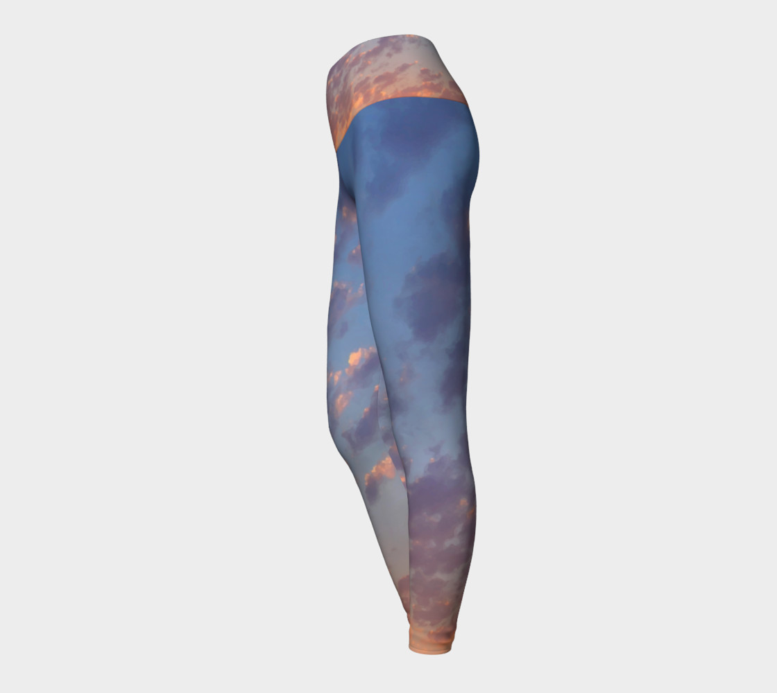 Endless Sky Yoga Leggings preview #3