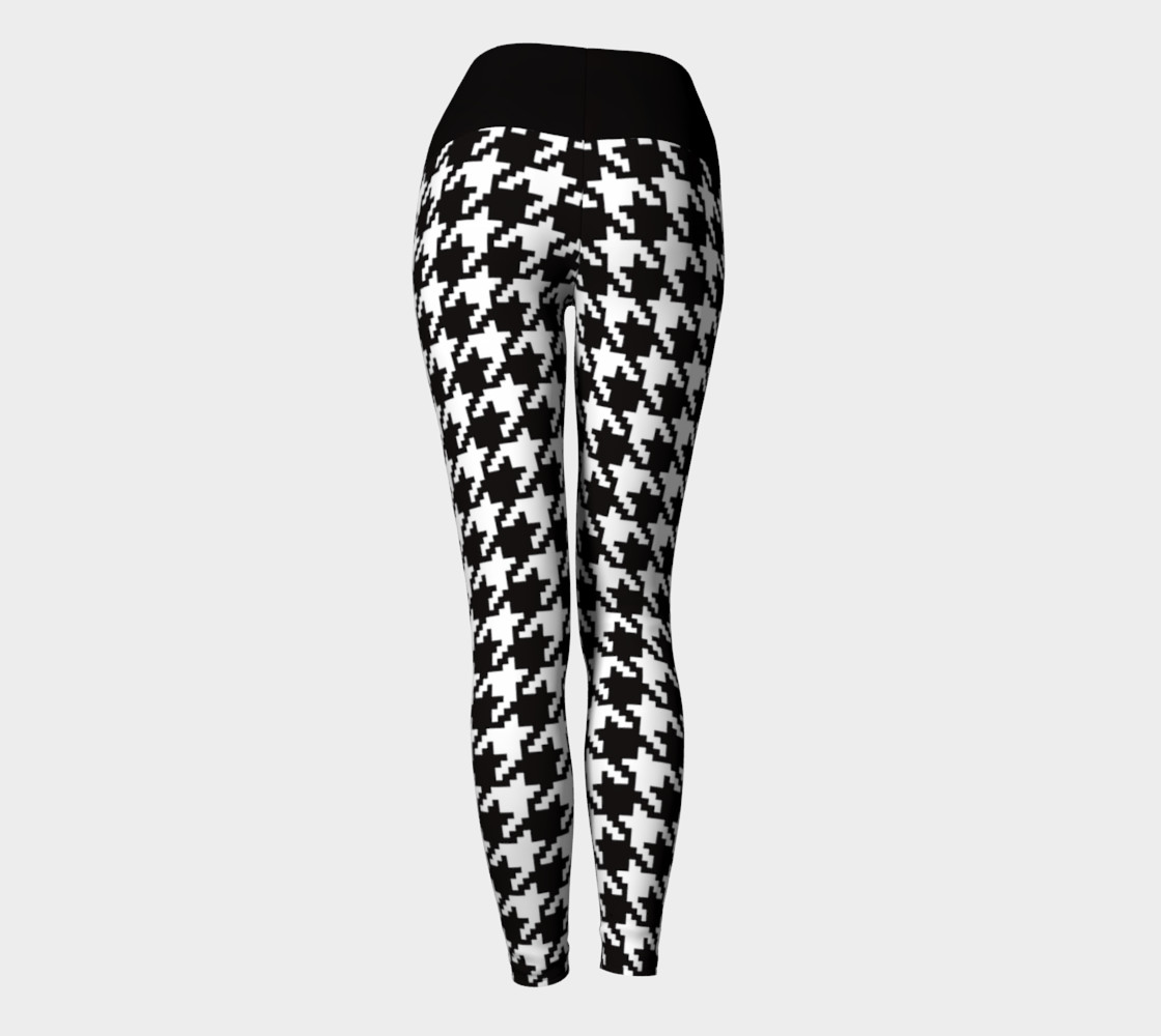 Houndstooth Yoga Leggiings preview #4